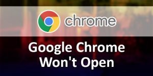 google chrome wont open link