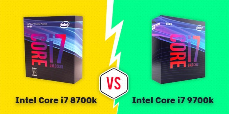 Intel Core i7 8700k vs i7 9700k - The Famous Sibling Rivalry