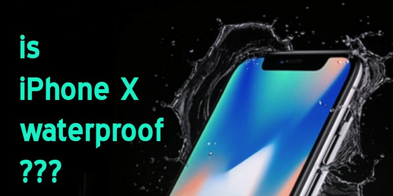 is iphone x waterproof
