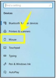 turn off windows mouse acceleration windows 10