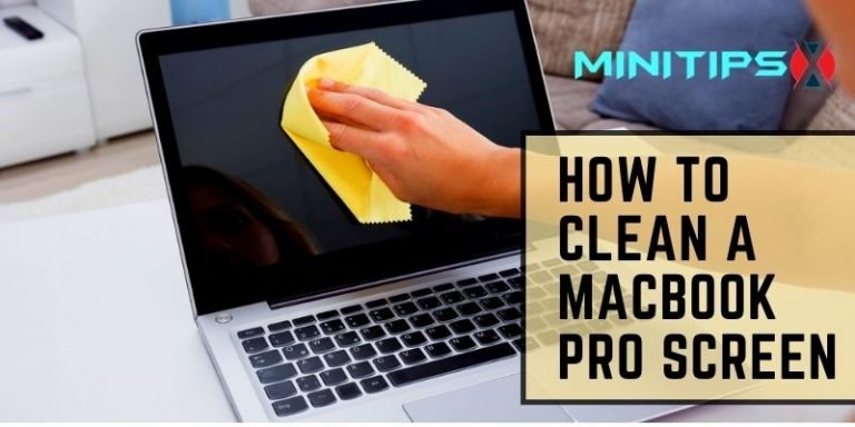 how to clean mac book pro